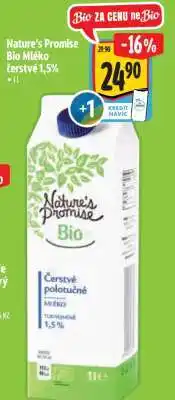 Albert Nature's Promise Bio Mléko čerstvé 1,5 nabídka