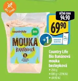 Albert Country Life Bio Banánová mouka bezlepková nabídka