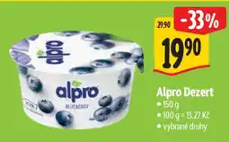 Albert Alpro dezert nabídka