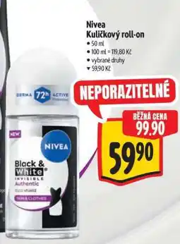 Albert Nivea Kuličkový roll-on nabídka