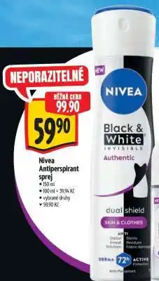 Albert Nivea antiperspirant sprej nabídka