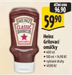 Albert Heinz Grilovací omáčky nabídka