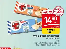 Flop Sýr a křup | kiri křup nabídka