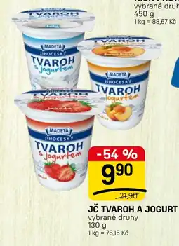Flop Madeta tvaroh a jogurt nabídka