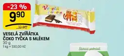 Flop Veselá zvířátka čoko tyčka s mlékem nabídka