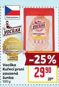 Billa Vocilka Kuřecí prsní zauzená šunka nabídka