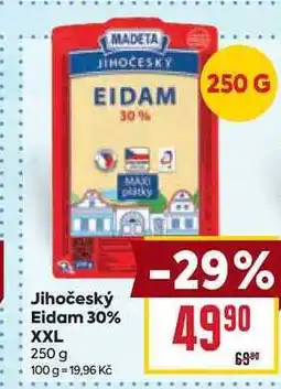 Billa Jihočeský Eidam 30% XXL nabídka