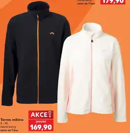 Kaufland Termo mikina nabídka