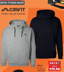 Kaufland Crivit mikina nabídka