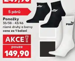 Kaufland Puma ponožky nabídka