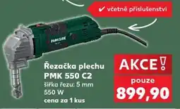 Kaufland Parkside řezačka plechu PMK 550 C2 nabídka