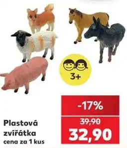 Kaufland Plastová zvířátka nabídka