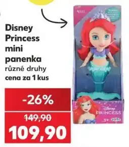 Kaufland Disney Princess mini panenka nabídka