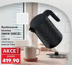 Kaufland SouthEast rychlovarná konvice SWKW 3000 A1 nabídka