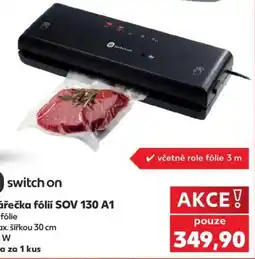 Kaufland switch on špáčka fólií SOV 130 A1 nabídka