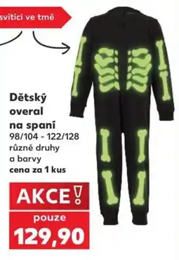 Kaufland Dětský overal na spaní nabídka