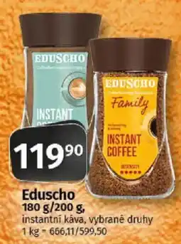COOP TIP Eduscho instantní káva vybrané druhy nabídka