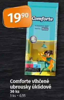 COOP TIP ComforTe vlhčené ubrousky úklidové nabídka