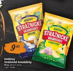 COOP TIP Hobžovy strážnické brambůrky nabídka