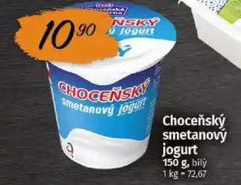 Choceňský smetanový jogurt