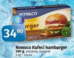 COOP TIP Nowaco Kuřecí hamburger nabídka