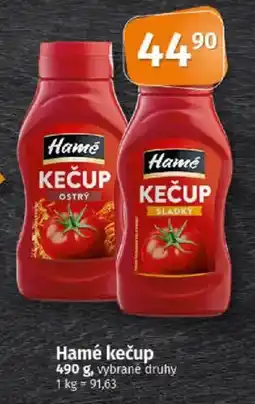 COOP TIP Hamé kečup nabídka