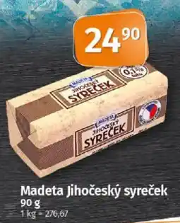 COOP TIP Madeta jihočeský syreček nabídka