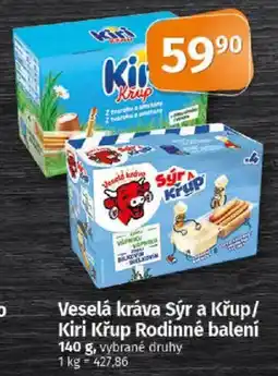 COOP TIP Veselá kráva Sýr a Křup nabídka