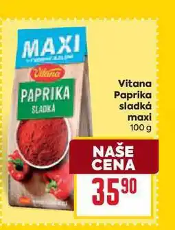 Billa Vitana Paprika sladká maxi nabídka
