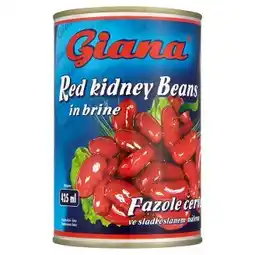 Billa Giana Fazole 400g, vybrané druhy nabídka