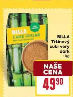 Billa BILLA Třtinový cukr very dark nabídka