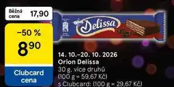 Tesco Orion Delissa, 30 g, více druhů nabídka