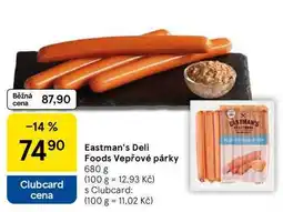 Tesco Eastman's Deli Foods Vepřové párky nabídka