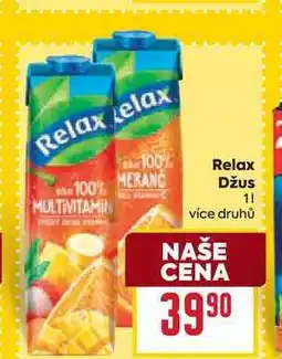 Billa Relax Džus nabídka