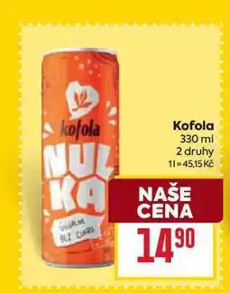 Billa Kofola nabídka
