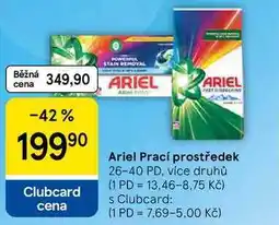 Tesco Ariel Prací prostředek, 26-40 PD, více druhů nabídka