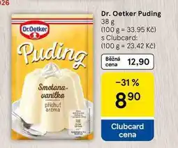 Tesco Dr. Oetker Puding nabídka