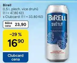 Tesco Birell nabídka