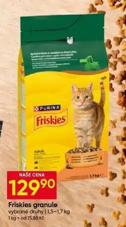 Hruška Friskies granule nabídka