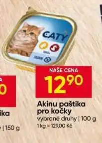 Hruška Akinu paštika pro kočky nabídka