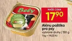 Hruška Akinu Paštika pro psy nabídka