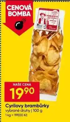 Hruška Cyrilovy Brambůrky nabídka