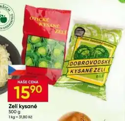 Hruška ZELÍ KYSANÉ nabídka