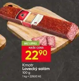 Hruška KMOTR Lovecký salám nabídka