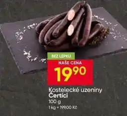Hruška Kostelecké uzeniny čertíci nabídka