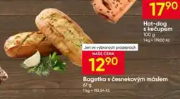 Hruška BAGETKA S ČESNEKOVÝM MÁSLEM nabídka