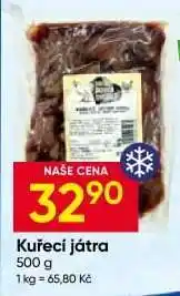 Hruška Kuřecí játra nabídka