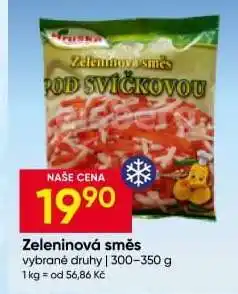 Hruška Zeleninová směs nabídka