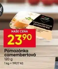 Hruška Pomazánka camembertová nabídka