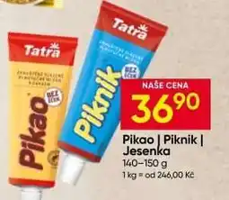Hruška PIKAO, PIKNIK, JESENKA nabídka